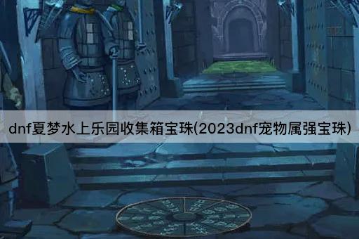 dnf夏梦水上乐园收集箱宝珠(2023宠物强化宝珠)