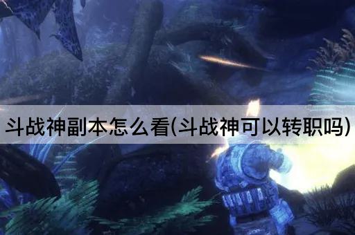 斗战神副本怎么看(斗战神可以转职吗)