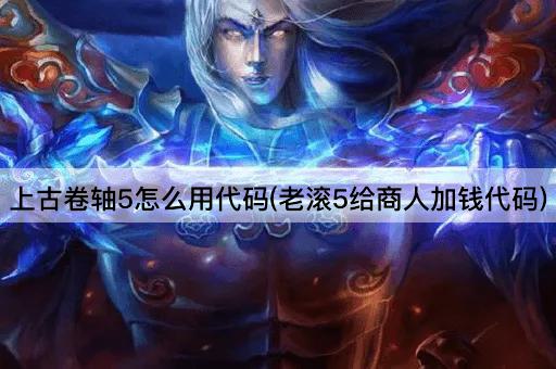 上古卷轴5怎么用代码(老滚5给商人加钱代码)