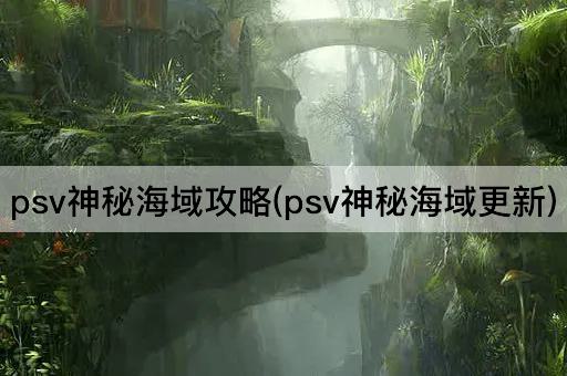 psv神秘海域攻略(psv神秘海域更新)
