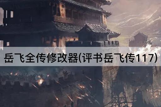 岳飞全传修改器(评书岳飞传117)